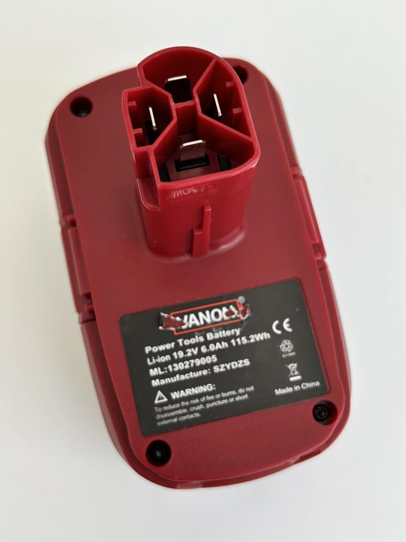 Vanon 19.2V 6.0Ah Li-ion Akü 130279005 (Kutusuz) - Resim 6