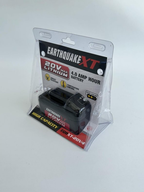 EarthquakeXT 20V 4.0Ah Li-ion Akü EQBXT-20V4 - Resim 4