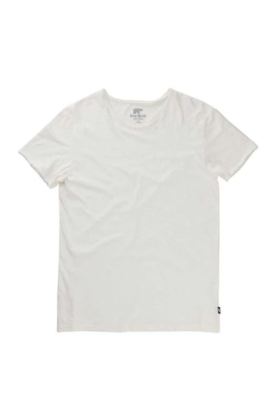 Bad Bear SOLID T-SHIRT Erkek Tişört Beyaz S-XXL