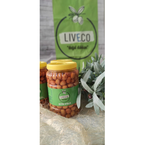 Liveco -Yeşil Zeytin ( 2 KG )