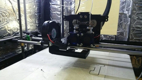 Parts Fan / Katmanlı Fan Kanalı Peter Stoneham İçin Rigidbot Tutucu Plastik Aparat