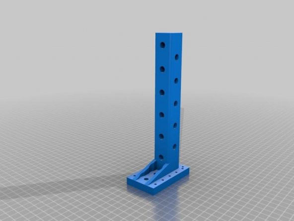 SpulenhMkiii Für Reprappro Ormerod / Spool Mount Mkiii İçin Reprappro Ormerod Plastik Aparat - 4