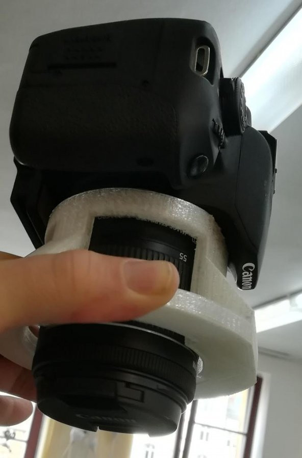 Canon Eos 700D Perpendicular Adaptörü Plastik Aparat
