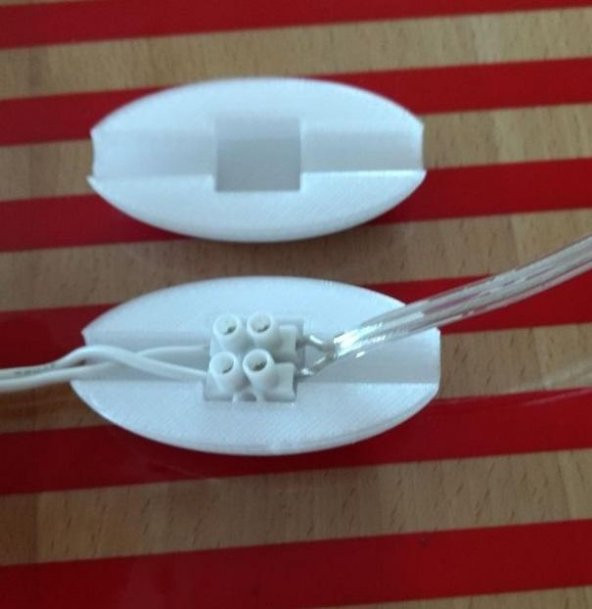Terminal Şeridi İçin Kapak - Abdeckung Für Luesterklemmen Plastik Aparat