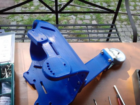 Köpek Tekerlekli Sandalye İki Bacaklı Köpekler İçin Geliştirilmiş (Ön Bacaklar) Plastik Aparat - 4