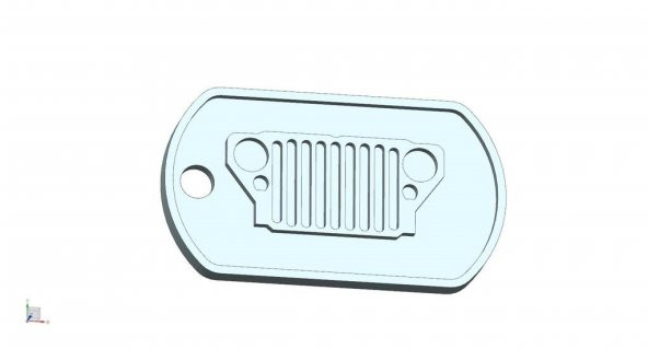 Willys Mb / Ford Gpw Jeep Izgara Köpek Etiketi Plastik Aparat