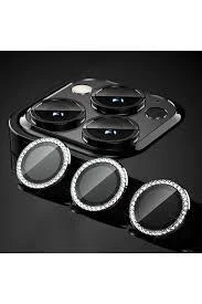 İphone 14-15 Pro -14-15 Pro Max Uyumlu Taşlı Lens Koruma - 1