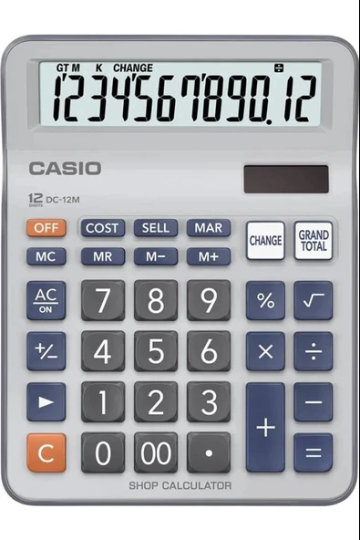 Casio 12 Hane Masa Üstü Hesap Makinesi - 2