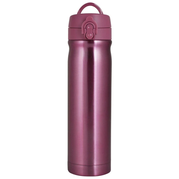 Trendix Termos Çelik İçli 500 ML Toz Pembe Çelik İçli Termos Matara