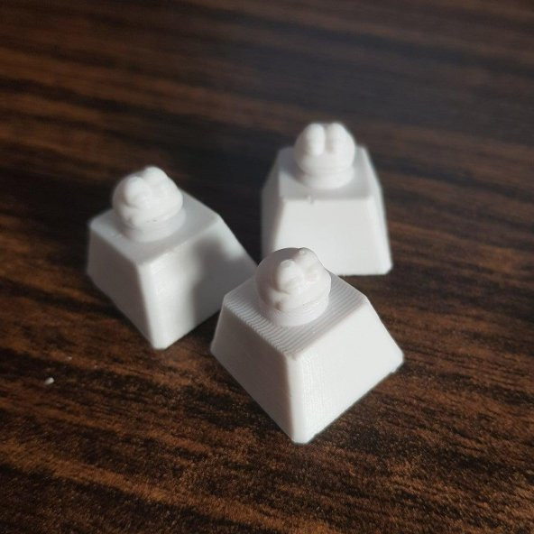 Kiraz Mx Klavye İçin Pepe Keycap Plastik Aparat - 1