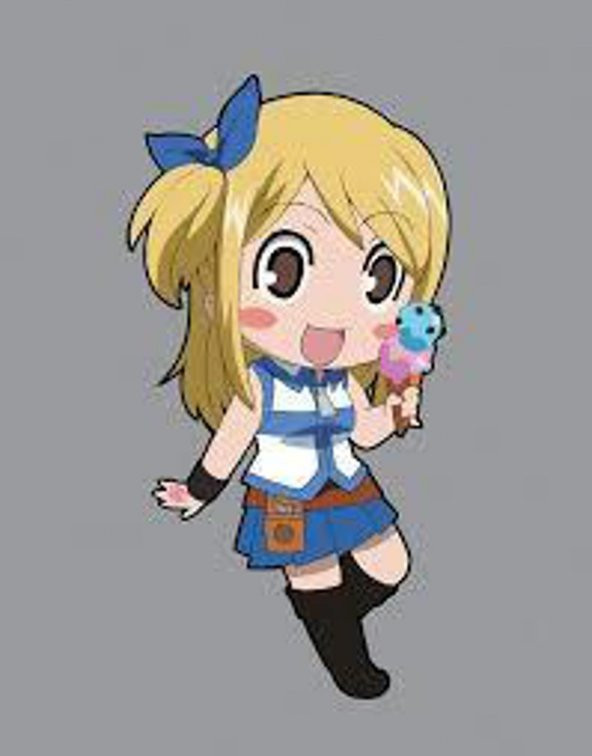 Chibi Lucy Plastik Aparat