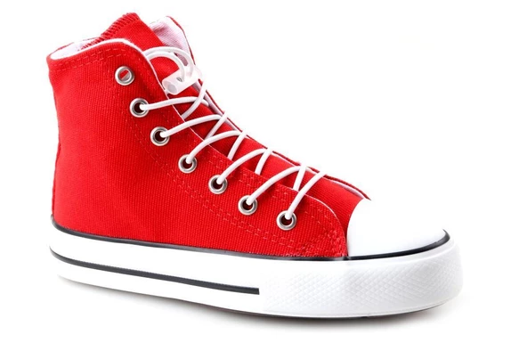 Cool Luis Uzun Unisex Çocuk Keten Konvers Ayakkabı