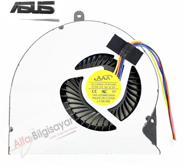 Asus N56, N56v8 N56D, N56DP Cpu Fan A+++