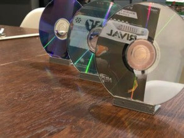 CD ve Dvd İçin Tutucu Holder Aparatı Dekoratif  Aksesuar - 4