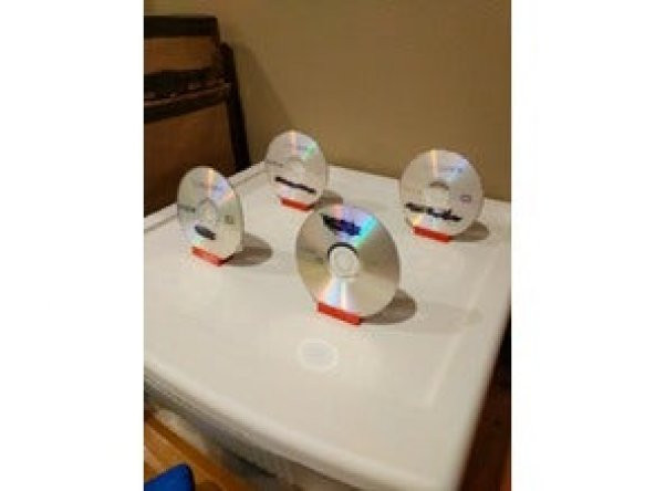 CD ve Dvd İçin Tutucu Holder Aparatı Dekoratif  Aksesuar - 7