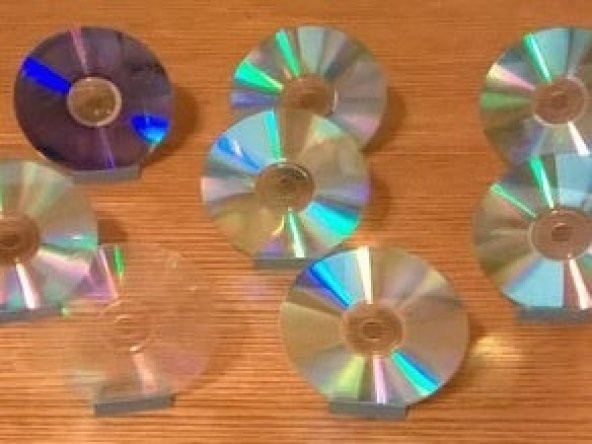 CD ve Dvd İçin Tutucu Holder Aparatı Dekoratif  Aksesuar - 11