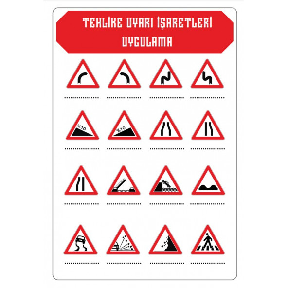 Uygulamalı Trafik İşaretleri Kitabı - Resim 3