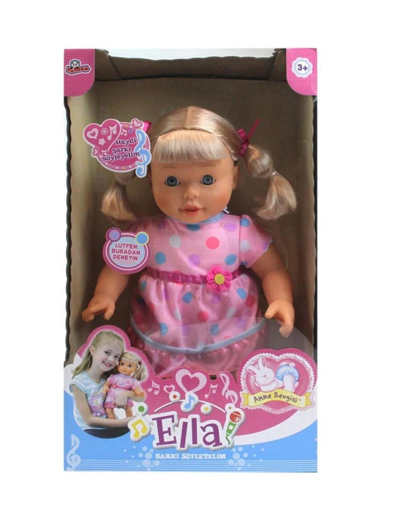 40 CM Şarkı Söyleyen Ella Bebek 0316