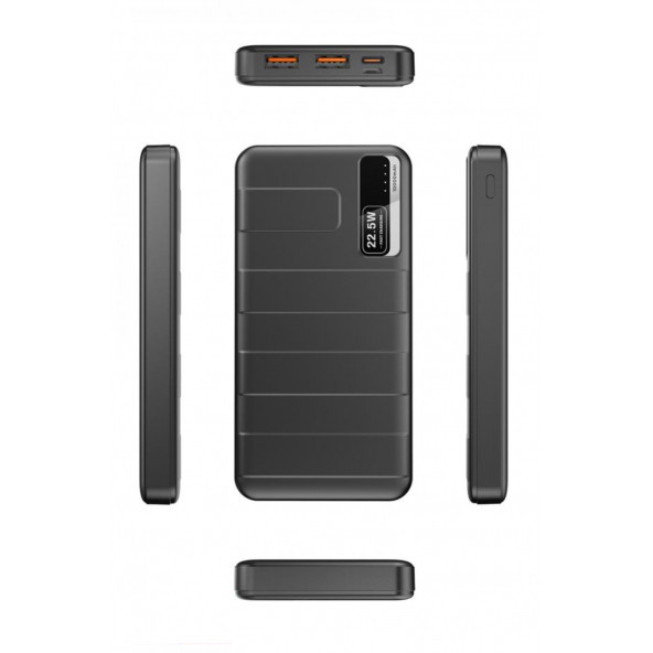 10.000 mAh POWERBANK PD-22.5  Watt Qualcomm Quick Süper Hızlı Şarj Powerbank Iphone &Andorid Uyumlu - 3