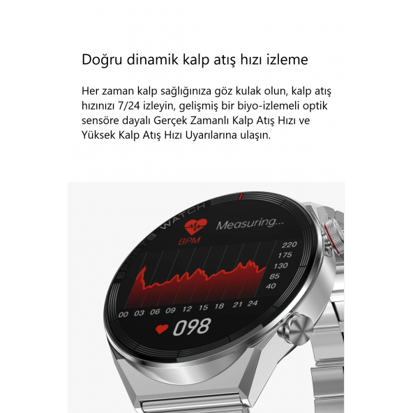 Smart Watch IPS Tam HD Ekran DT3 MATE Siri Nfc Bluetooth Akıllı Saat Yeni Nesil 2 Kordon lu - Resim 4