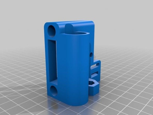 Prusa I3 Solidworks 2014 İle X-End-Udler Yerleşti̇rme Plastik Aparat