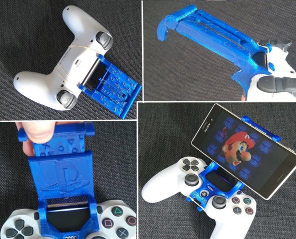 Ps4 Android Evrensel . Montaj . Klip . Tutucu . Akıllı Telefon. Dualshock 4 ( V2 / Rev 2 Test). Markalı Playstation. Yeni̇ Reinforcre V Plastik Aparat - 1