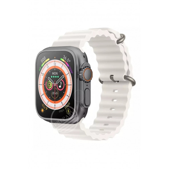 Watch 8 Ultra +Plus Adventure Sesli Asistan Nfc BT Arama Özellikli ios Android Uyumlu Akıllı Saat