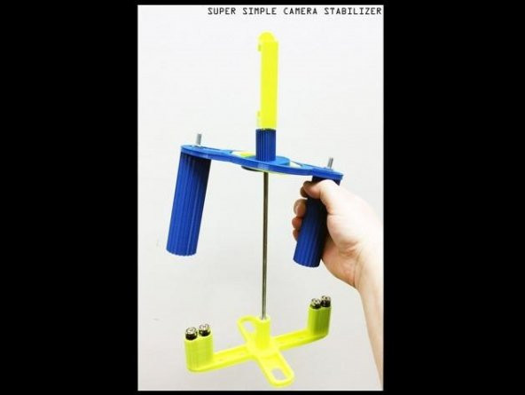 Çılgın Basit Kamera / Telefon Stabilizatör Plastik Aparat - 1
