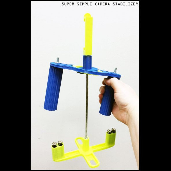 Çılgın Basit Kamera / Telefon Stabilizatör Plastik Aparat - 3