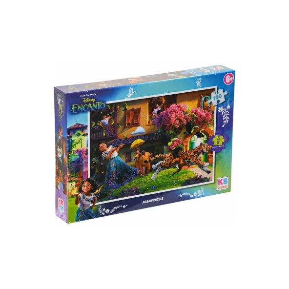 Ks Games Puzzle 100 Parça Encanto Jigsaw Puzzle 100 Parça