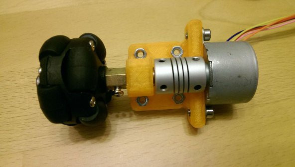 4Mm Rulmanlı Steper 28Byj-48 İçin Monte Menü Plastik Aparat