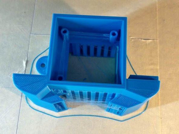 Cyclone V5 (Cr-10 / Ender 3 İçin Fanduct) Plastik Aparat