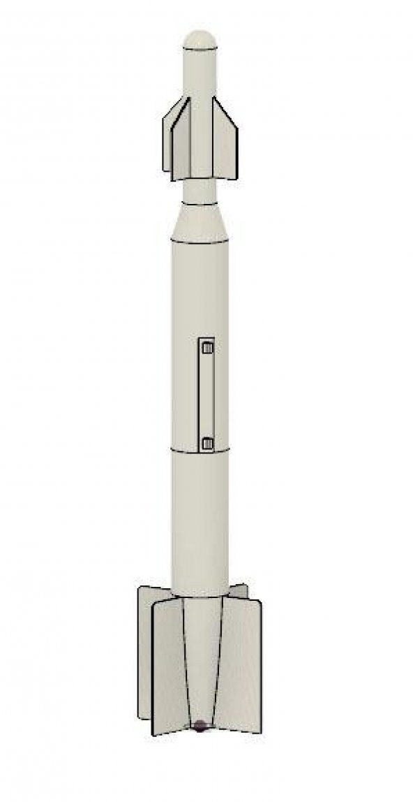 Freewing Mounted Gbu-12 Paveway Bombası Plastik Aparat - 7