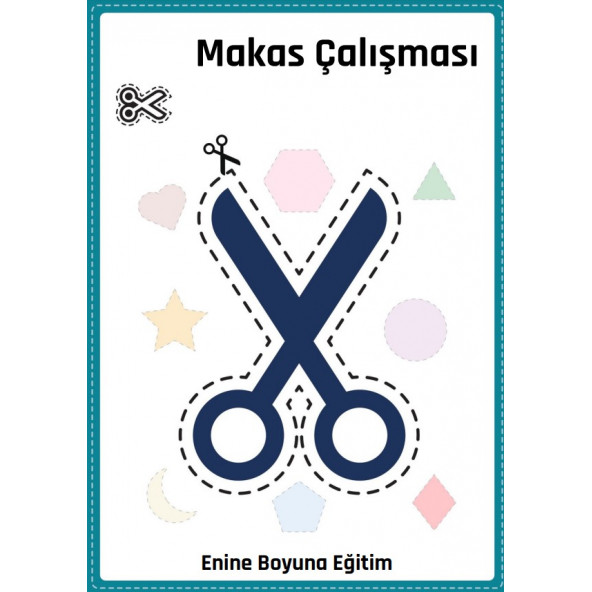 Okul Öncesi Makas ve Çizgi Becerileri - 2