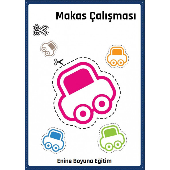 Okul Öncesi Makas ve Çizgi Becerileri - 4