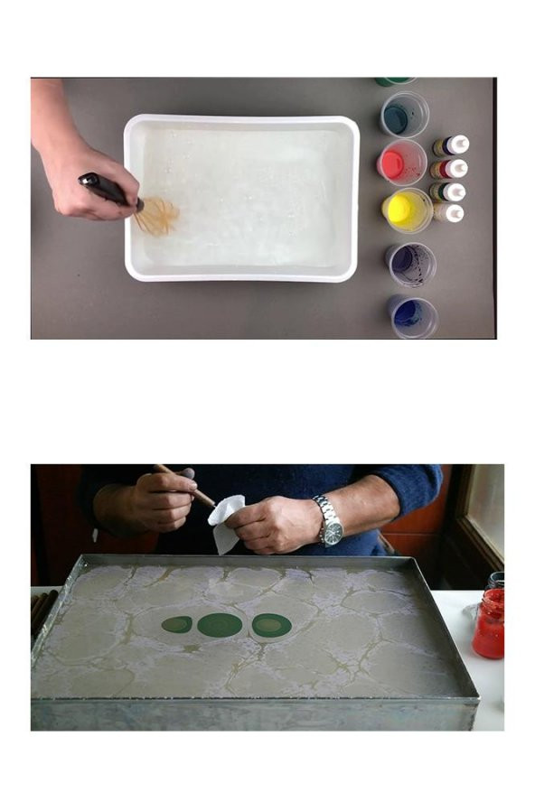 Ebru Kitresi 250 Ml 1 Adet Hazır Ebru Boya Kitresi 250 Gr Ebru Boya Sanatı İçin Kitre Hobi - 3