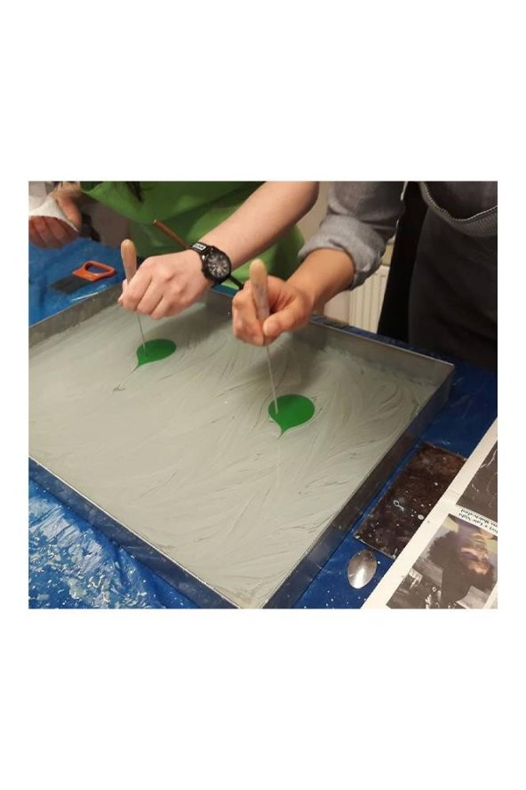 Ebru Kitresi 250 Ml 1 Adet Hazır Ebru Boya Kitresi 250 Gr Ebru Boya Sanatı İçin Kitre Hobi - 4