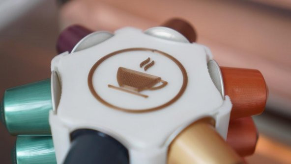 Nespresso Kapsül Kuleleri Üst Kapak Tasarımı Plastik Aparat