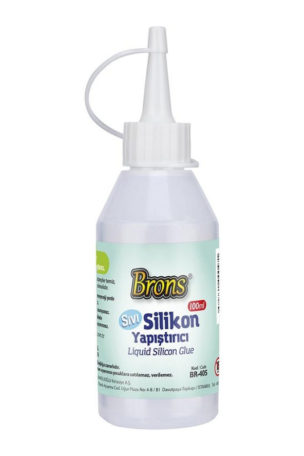Sıvı Silikon Yapıştırıcı 100 ml 1 Adet Silikon Yapıştırıcı Sıvı 100 gr Kağıt Karton Tahta Köpük Mantar - 2