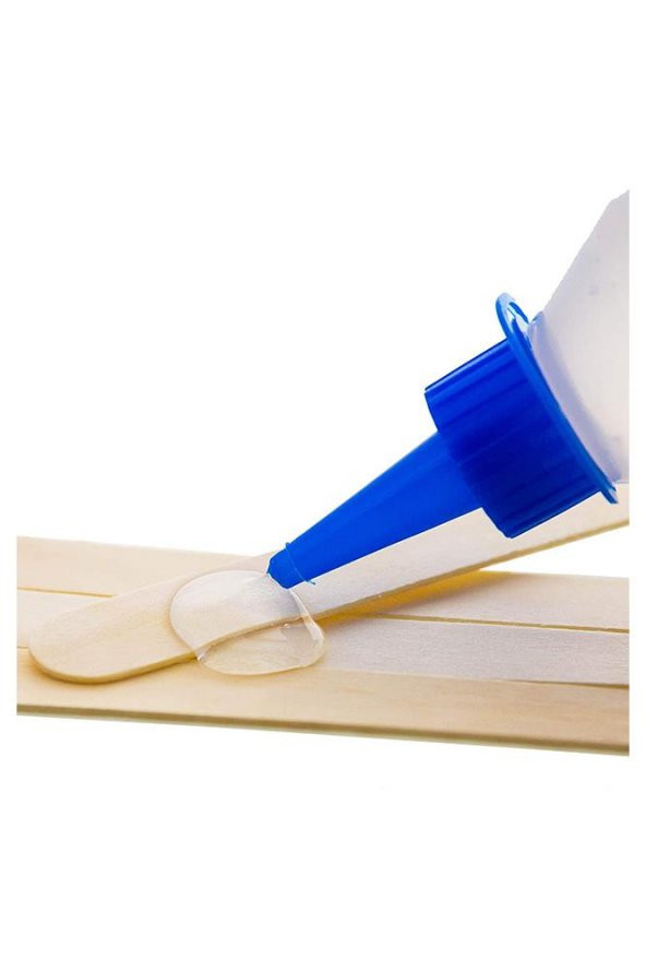 Sıvı Silikon Yapıştırıcı 100 ml 2 Adet Silikon Yapıştırıcı Sıvı 100 gr Kağıt Karton Tahta Köpük Mantar - 3