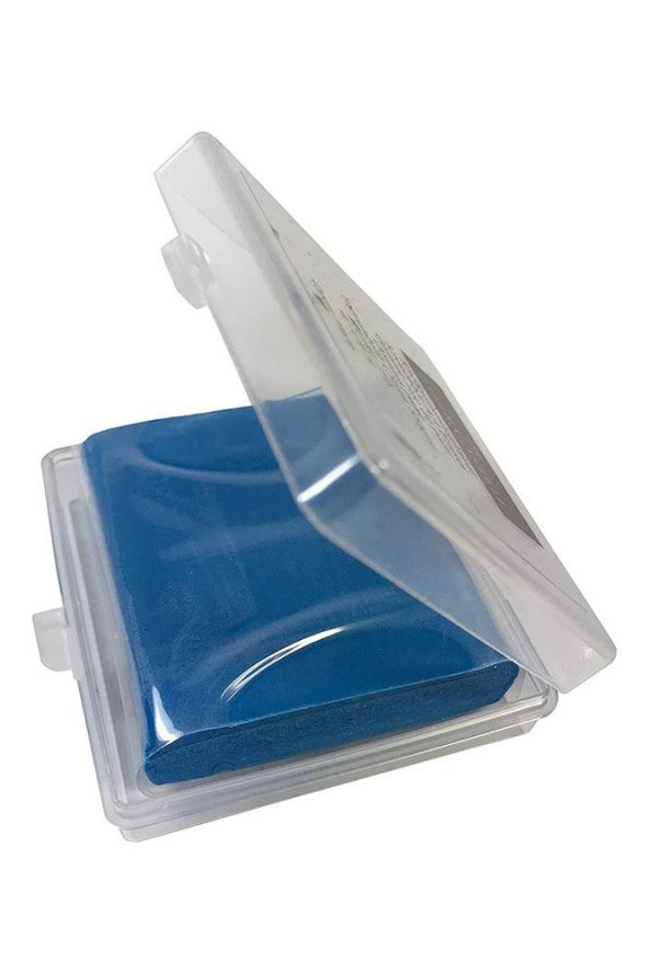 Mavi Hamur Silgi Kutulu 1 Paket Faber Hamur Silgi Çizim Silgisi Yoğrulabilir Silgi Plastik Kutulu Mavi - 2