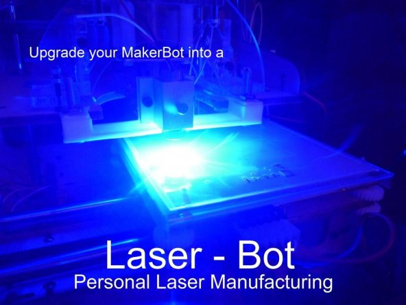 Makerbot Lazer Kesici Kalıp Yükseltme - Lazer-Bot.Com Plastik Aparat