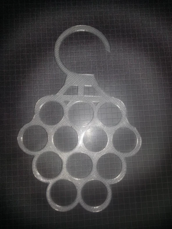 Eşarp Askıları, Birden Çok Boyut Plastik Aparat - Resim 6