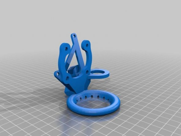 Anet A2 Fan Kanalı Plastik Aparat - 8