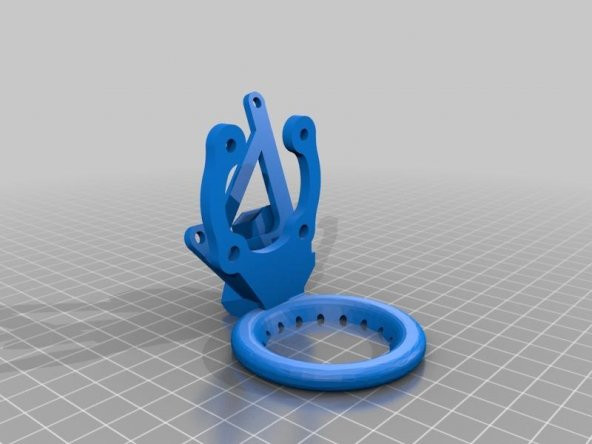 Anet A2 Fan Kanalı Plastik Aparat - 9