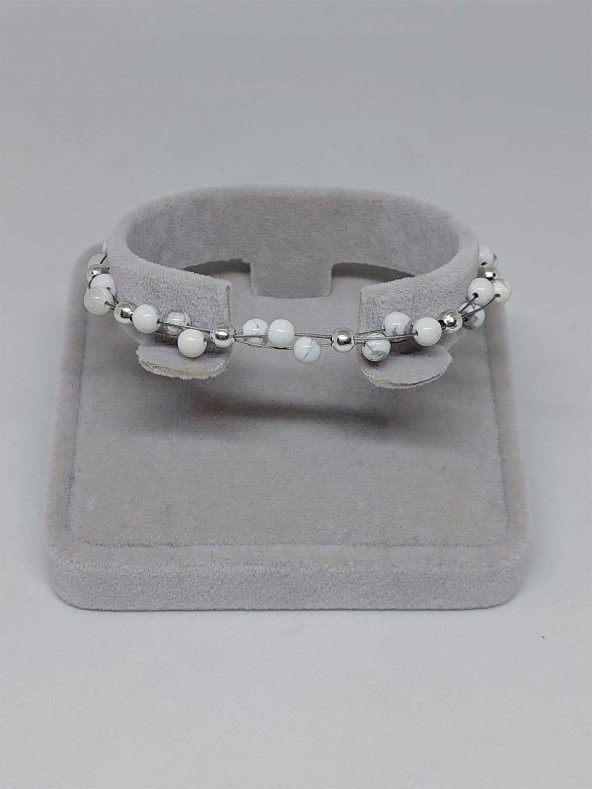 Havlit Taşı Bileklik 4mm ürün görseli