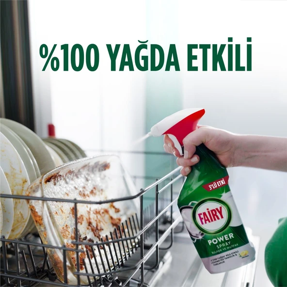 Fairy Power Sprey 3 ü 1 Arada Bulaşık Ve Mutfak 500 ml - 4