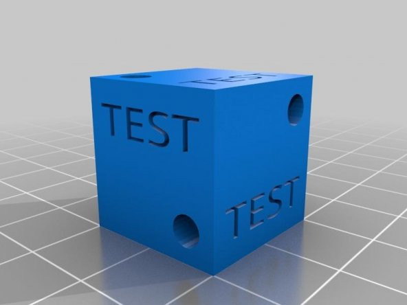 Bores İle Kalibrasyon Testcube Plastik Aparat