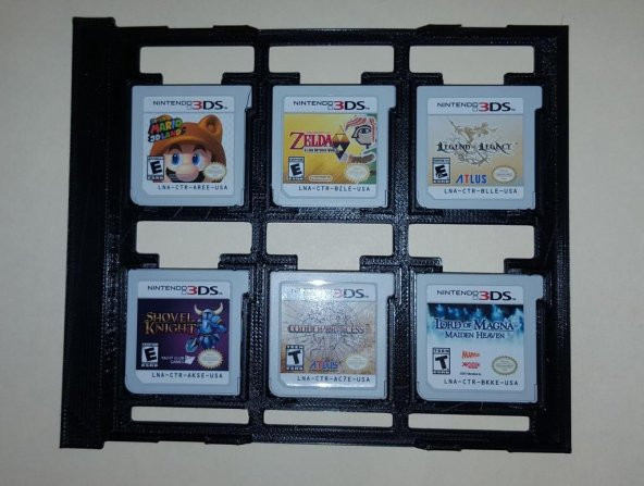 Nintendo Ds/3Ds Jewel Case Oyun Ekleme Plastik Aparat
