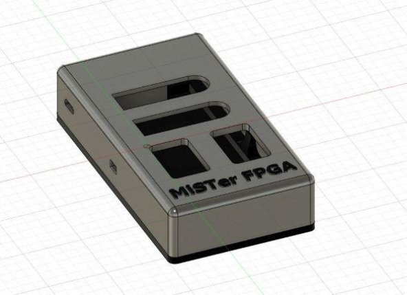 Daemonbite 4 Port Snes Nes Çantası (Fpga Yı) Plastik Aparat - 1